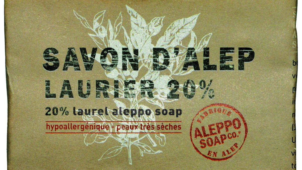 Savon alep 20 % pallas athena